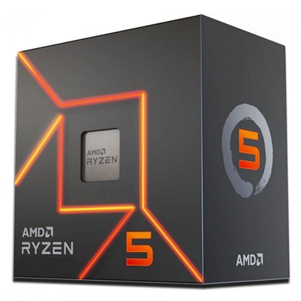 Processador AMD Ryzen 5 8600G 4.3GHz 6 Núcleos 22MB Soquete AM5 com Cooler