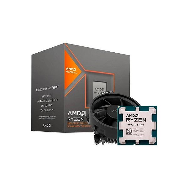 Processador Amd Ryzen 5 8600G Socket Am5 / 4.3Ghz / 22Mb De Cache