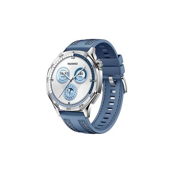 Smartwatch Huawei GT5 VLI-B19 46MM Azul: Tecnologia e Estilo para Seu Pulso