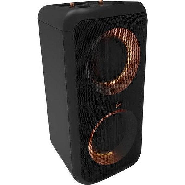 Caixa De Som Portátil Klipsch Gig Xxl - Potência E Elegância Em Preto