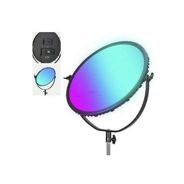 Iluminação LED NK RGB - 188 Luminária Redonda Premium