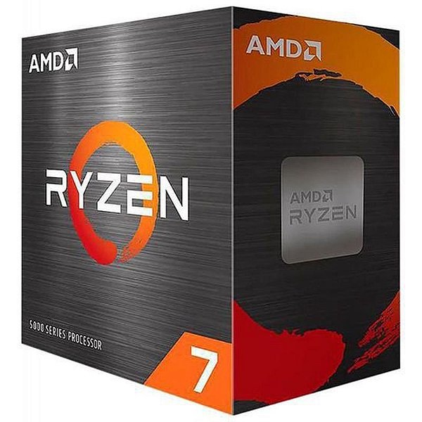 Processador AMD Ryzen R7 5700X AM4 3.4GHz Cache 32MB