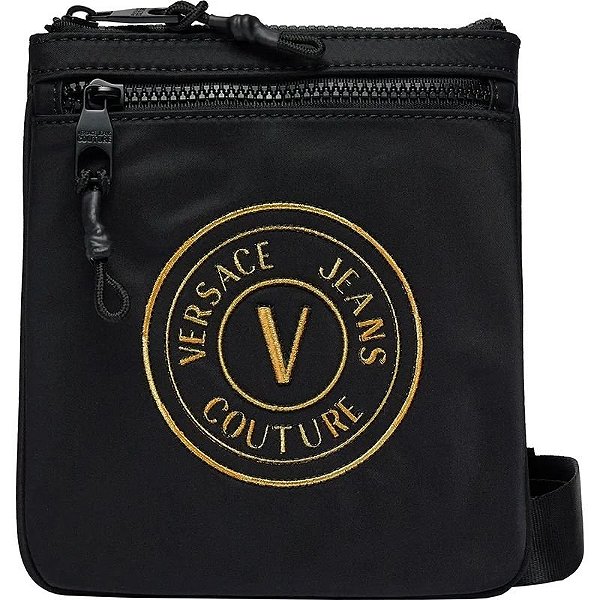 Bolsa de Couro Versace Jeans Couture - Modelo Masculino