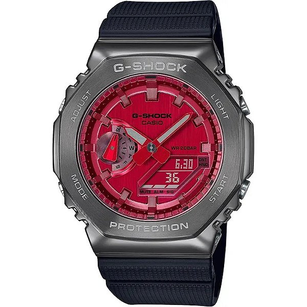 Relógio Casio G-Shock Masculino Analógico/Digital Model GM-2100B-4ADR