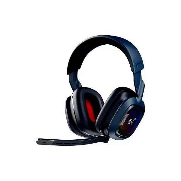 Headset Gamer Sem Fio Logitech Astro A30 - Azul - Conforto e Performance para Jogos