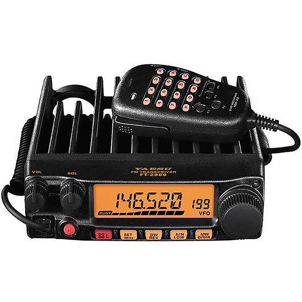 Rádio Transceptor Yaesu VR-FT-2980R - Preto Profissional de Comunicação