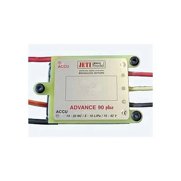 Jeti 90 Plus A90 Advance - Controlador de Velocidade Modelo Aeronáutico