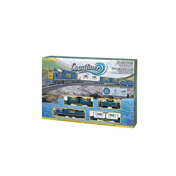 Conjunto Ferroviário Modelismo Bachmann Coastliner HO