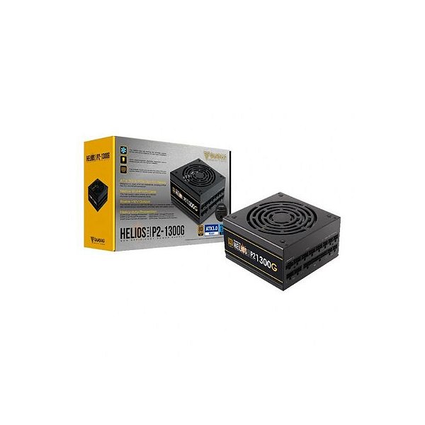 Fonte Gamdias Helios P2 1300W 80+ Gold - Potência e Eficiência em Preto