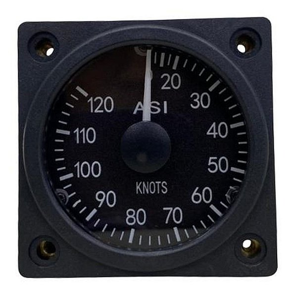 Indicador de Velocidade Cfi Airspeed 120 Nós - ASI2S-120N 2-1/4