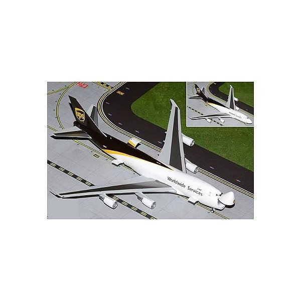 Modelo Gemini Jets 1:200 Cargueiro B747-400F da UPS - G2UPS932