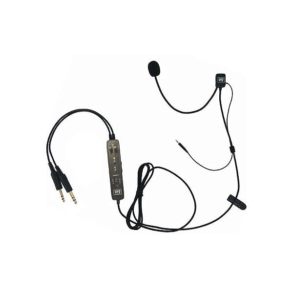 Adaptador Bluetooth Dual Plug Ufq para Headset com Microfone AV-MIKE2
