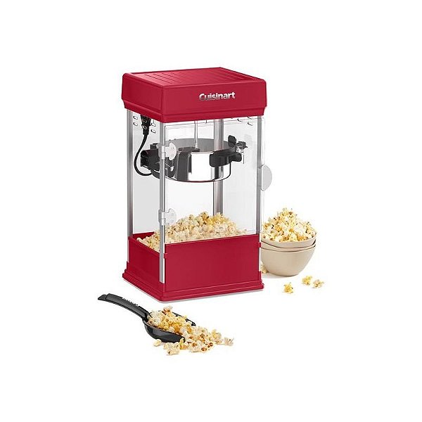 Pipoqueira Elétrica Cuisinart - Vermelha 16 Xícaras 110V