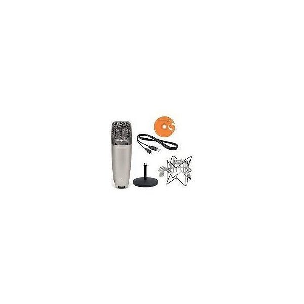 Kit de Microfone Profissional Samson C03U Condensador