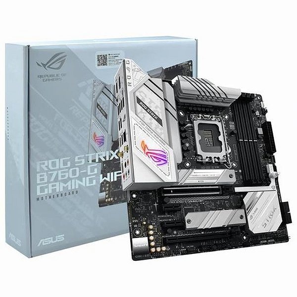 Placa Mãe Asus ROG Strix B760-G Wi-Fi LGA 1700 - DDR5 para Gaming