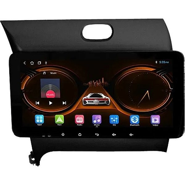 Central Multimídia Veicular H-PRO+ Android 12 - 10.33 - Modelo Kia Cerato 2016/18