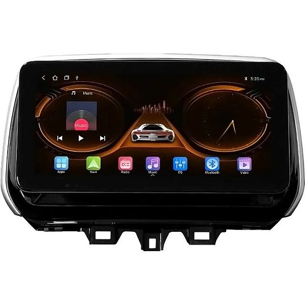 Multimídia Android 12 Hyundai Santa Fe 2020/2021 - Tela 10.33