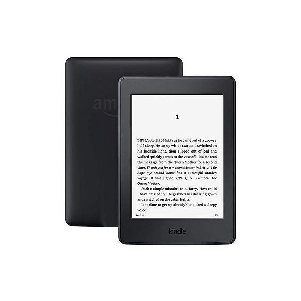 Kindle Paperwhite 32GB 2024 - Leitor de Livro Eletrônico 6.8 - Preto Metálico