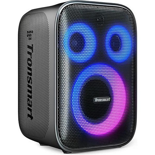 Caixa De Som Tronsmart Halo 200 - Preta Com Tecnologia Avançada De Áudio