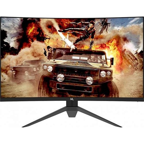 Monitor Curvo Mtek 32 FHD 240Hz 1ms RGB - Preto
