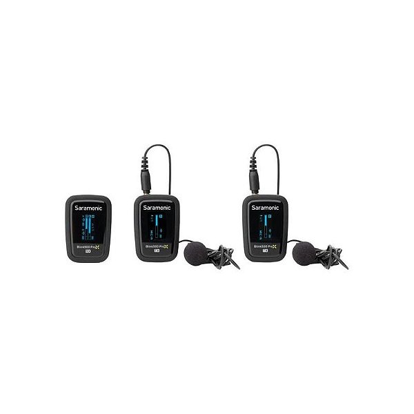 Microfone Sem Fio Saramonic Blink500 Prox B2 2Tx 1Rx