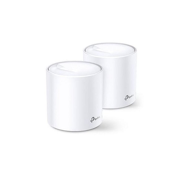 Roteador TP-Link Deco X60 AX5400 Dual-Band - 2 Unidades - Alta Velocidade 4804/574MBPS - Branco