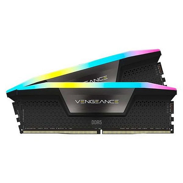 Memória RAM Corsair Vengeance RGB 48GB (2x24GB) DDR5 7200MHz - CMH48GX5M2B7200C36