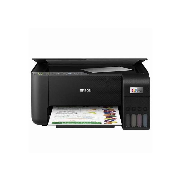 Impressora Multifuncional Epson Ecotank L3250 Com Conectividade Wi-Fi - Cor: Preto