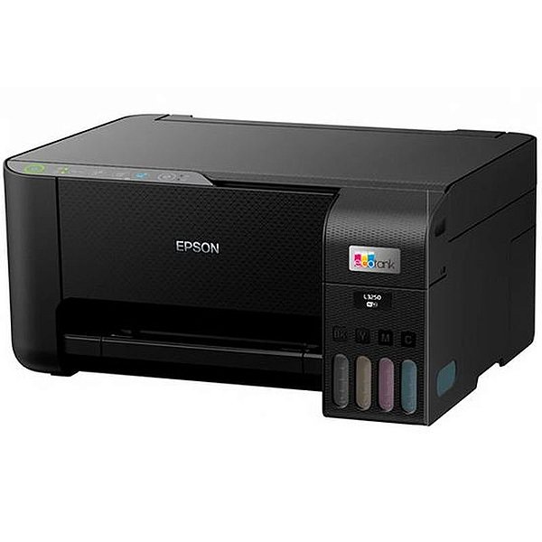 Impressora Multifuncional Epson EcoTank L3250 3 em 1 com Wi-Fi - Bivolt, Preta