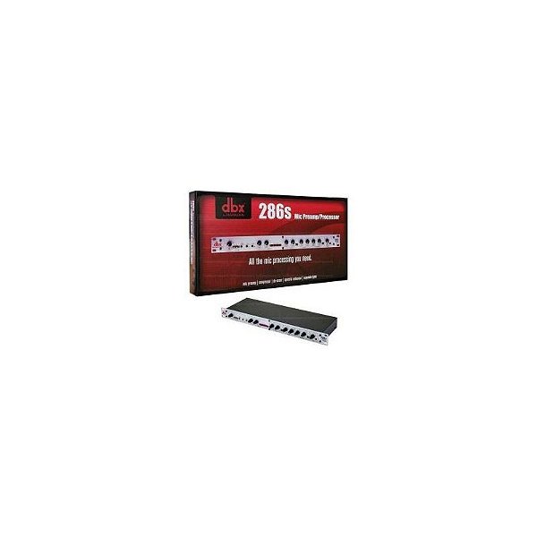 Pré-Amplificador DBX 286S com Processador de Voz Profissional