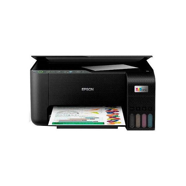 Impressora Multifuncional Epson EcoTank L3250 - Impressão, Cópia e Digitalização em Preto