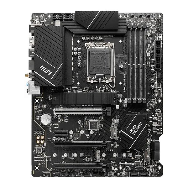 Placa Mãe MSI PRO Z790-P Wifi - DDR5 LGA1700 com M.2, PCI-E, HDMI, DP e USB-C
