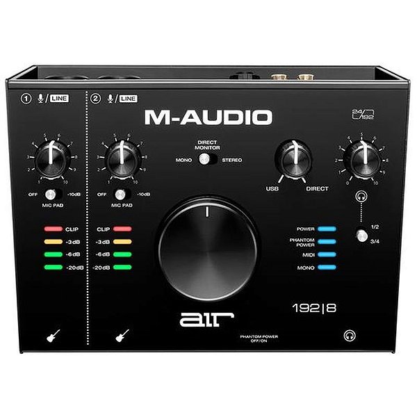 Interface de Áudio USB M-Audio Air 192 | 8 - Alta Qualidade de Som Profissional
