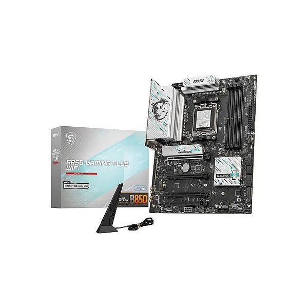 Placa Mãe MSI B850 Gaming Plus Wi-Fi AM5 DDR5 - Alto Desempenho para Jogos