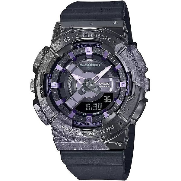 Relógio Casio Masculino Analógico/Digital GM-S114GEM-1A2DR com Design Moderno