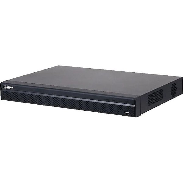 Gravador de Vídeo em Rede Dahua 16 Canais IP 4K - DHI-NVR4216-4KS2/L