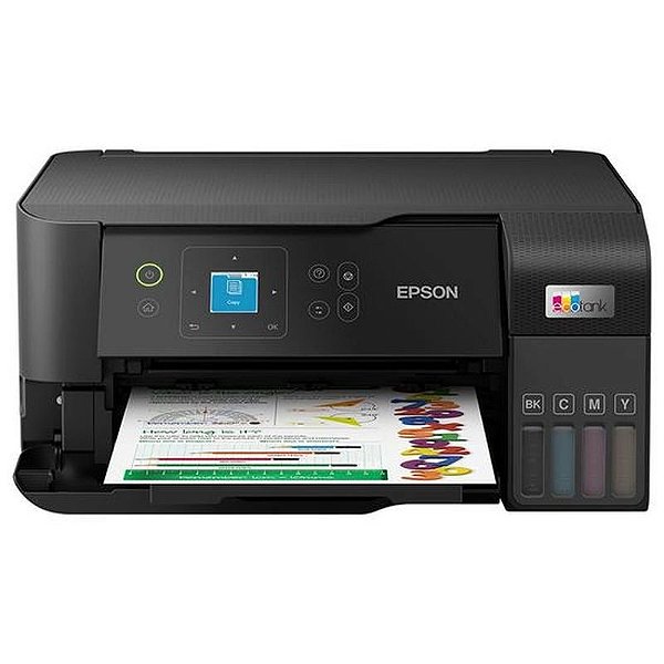 Impressora Multifuncional Epson Ecotank L3560 USB e Wi-Fi - Bivolt - Cor: Preto