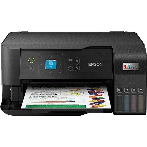 Impressora Multifuncional Epson EcoTank L3560 WiFi Bivolt 3 em 1