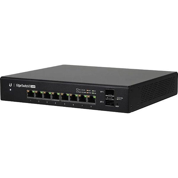 Switch Ubiquiti Edgemax Edgeswitch 8 Portas 150W - ES-8-150W BR