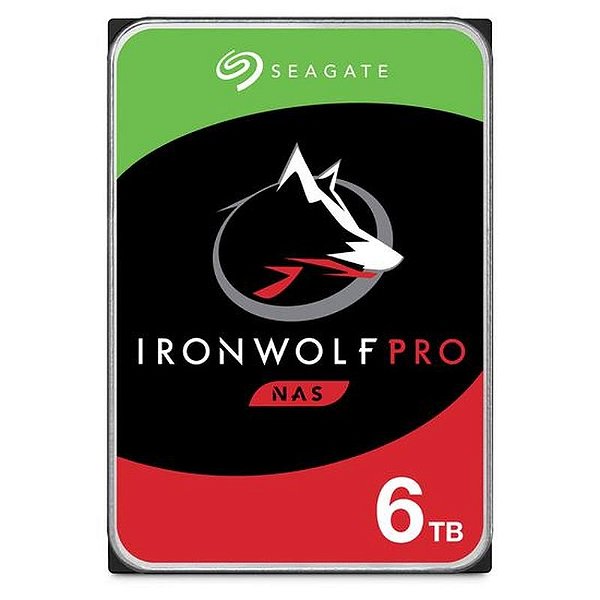 Disco Rígido Seagate Ironwolf Pro 6TB 3.5 SATA 7200RPM 256MB - ST6000NT001