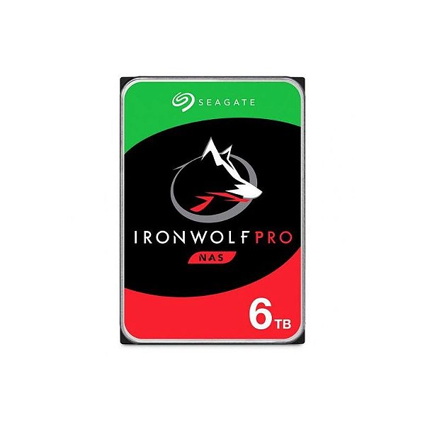 Disco Rígido SATA3 Seagate Ironwolf Pro 6TB 7200RPM 3.5
