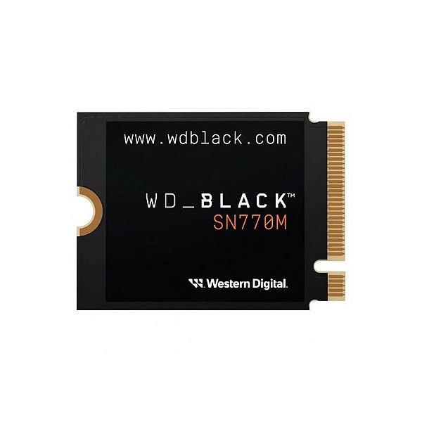 SSD Western Digital WD Black SN770M 2TB M.2 NVMe - Alta Velocidade Leitura 5150MB/s