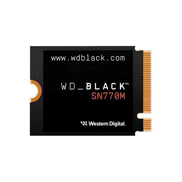 SSD Interno NVMe M.2 Western Digital SN770M 2TB Black - WDS200T3X0G