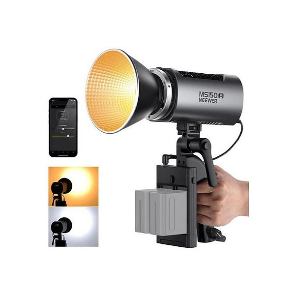 Painel LED Bicolor Neewer MS150B Profissional para Iluminação