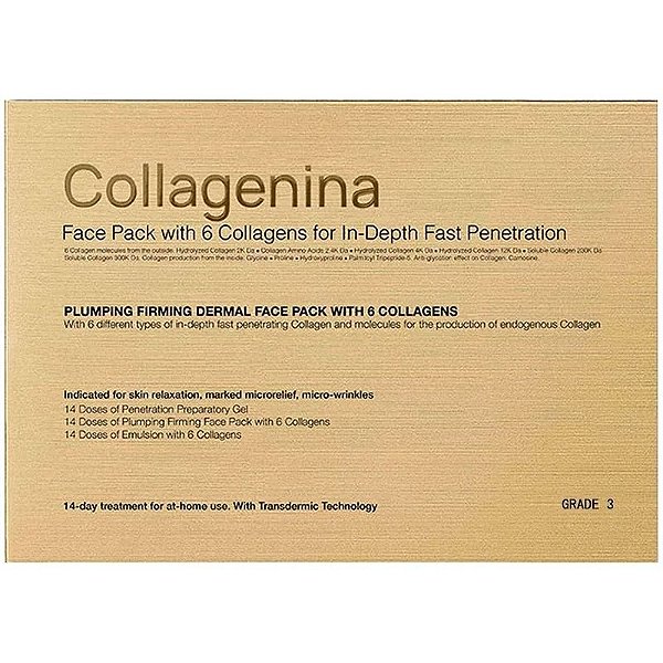 Kit Labo Cosprophar Colágeno Facial com 6 Tipos de Colágeno - Penetração Rápida