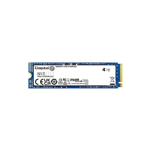 SSD M.2 NVMe Kingston 4TB PCIe 4.0 - Alto Desempenho e Capacidade Expandida