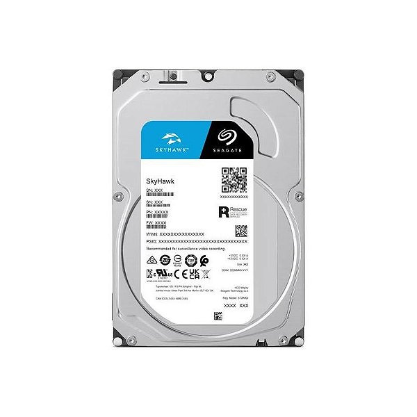 Disco Rígido Seagate Skyhawk de 10TB para Vigilância - 7200RPM - 3.5 Interno