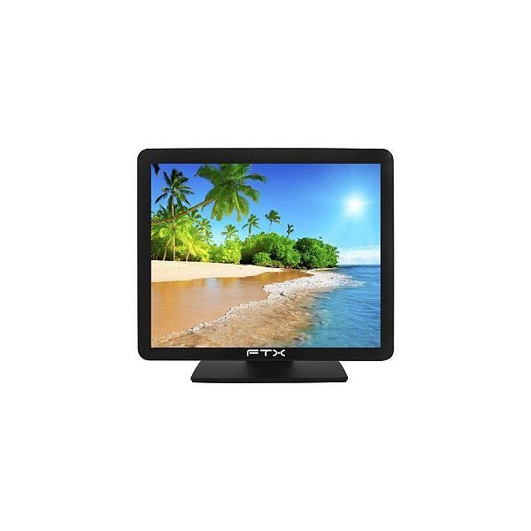 Monitor Touch FTX 19 MT19V2 Capacitivo com Conexões VGA/HDMI/USB