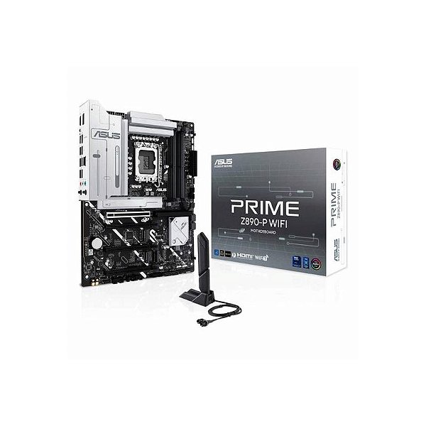Placa Mãe ASUS Prime Z890-P Wifi DDR5 LGA1851 Chipset Intel Z890 ATX