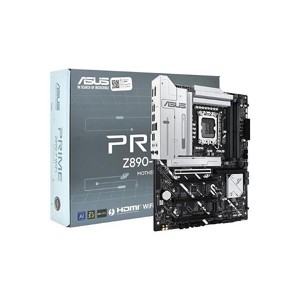 Placa-mãe Asus Prime Z890-P Wi-Fi LGA 1851 com Suporte a DDR5